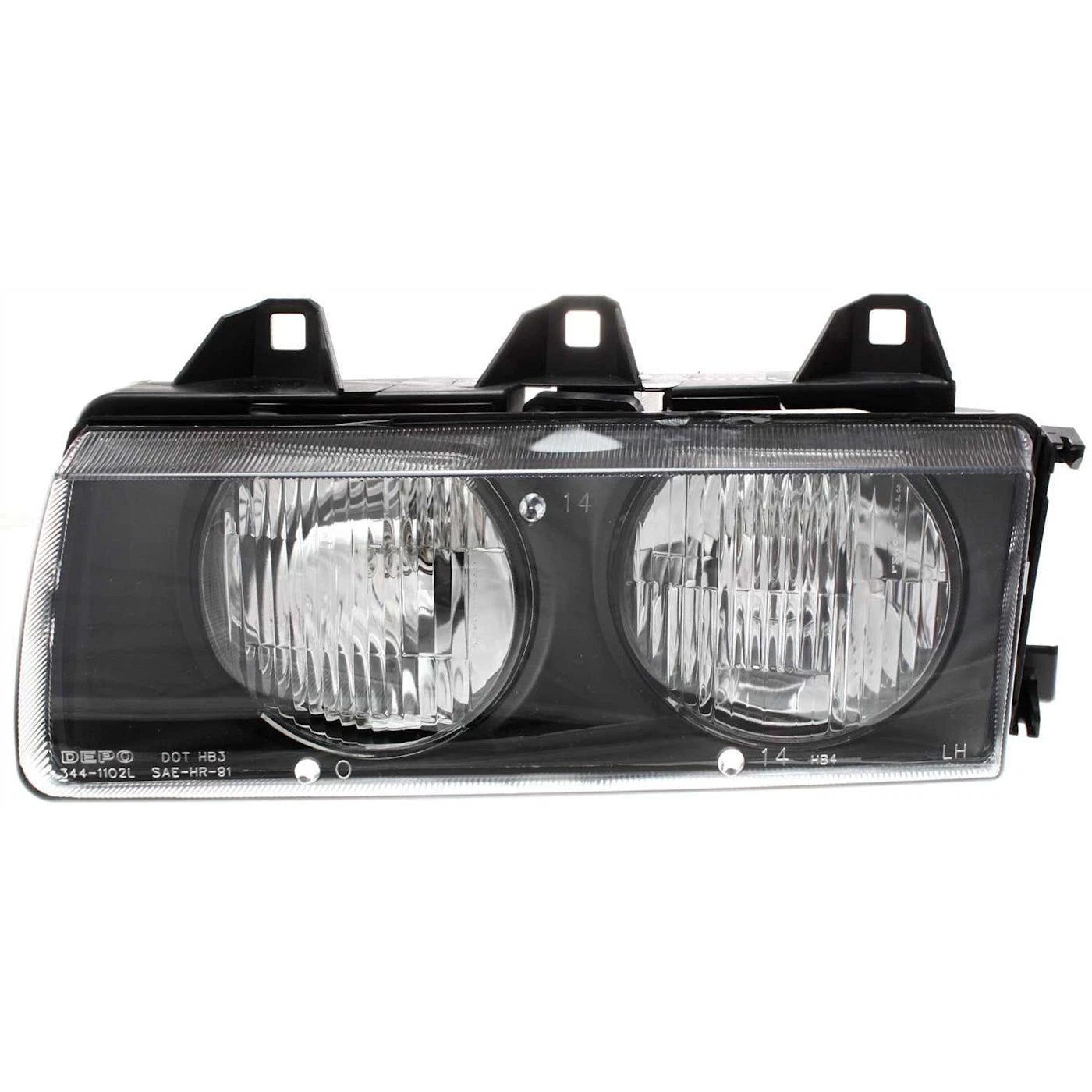 Headlight Kit For 96-98 BMW 328i 92-95 325is Left and Right 4Pc