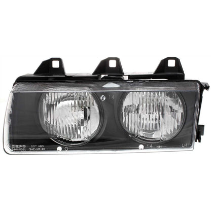 Headlight Kit For 96-98 BMW 328i 92-95 325is Left and Right 4Pc