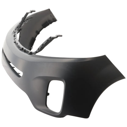 Front Upper Bumper Cover For 2014-2015 Kia Sorento w/ fog lamp holes Primed