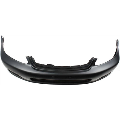 Bumper Covers Fascias Front and Rear For 99-00 Honda Civic Coupe and Sedan