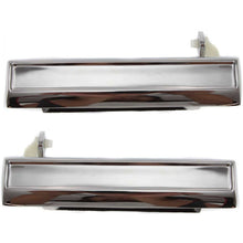 Exterior Door Handle For 82-92 Chevrolet Camaro Pontiac Firebird Set of 2 Chrome