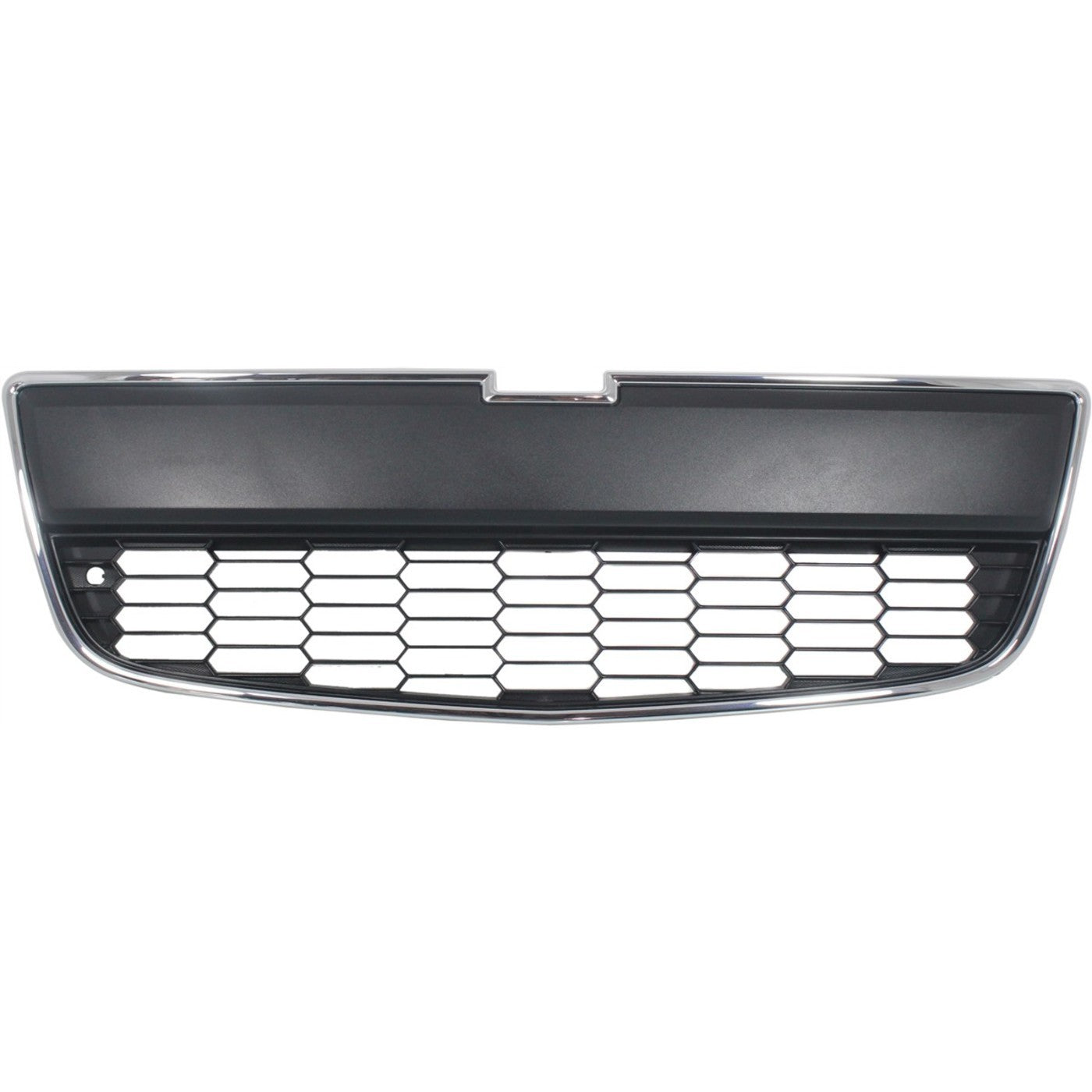 Bumper Grille For 12-16 Chevrolet Sonic Front Lower Chrome Shell Black Insert