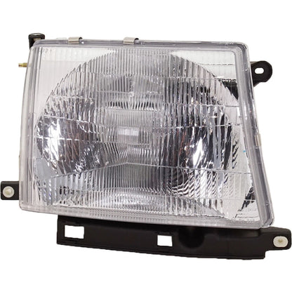 Halogen Headlight Kit For 1998-2000 Toyota Tacoma RWD Left and Right with Bulbs