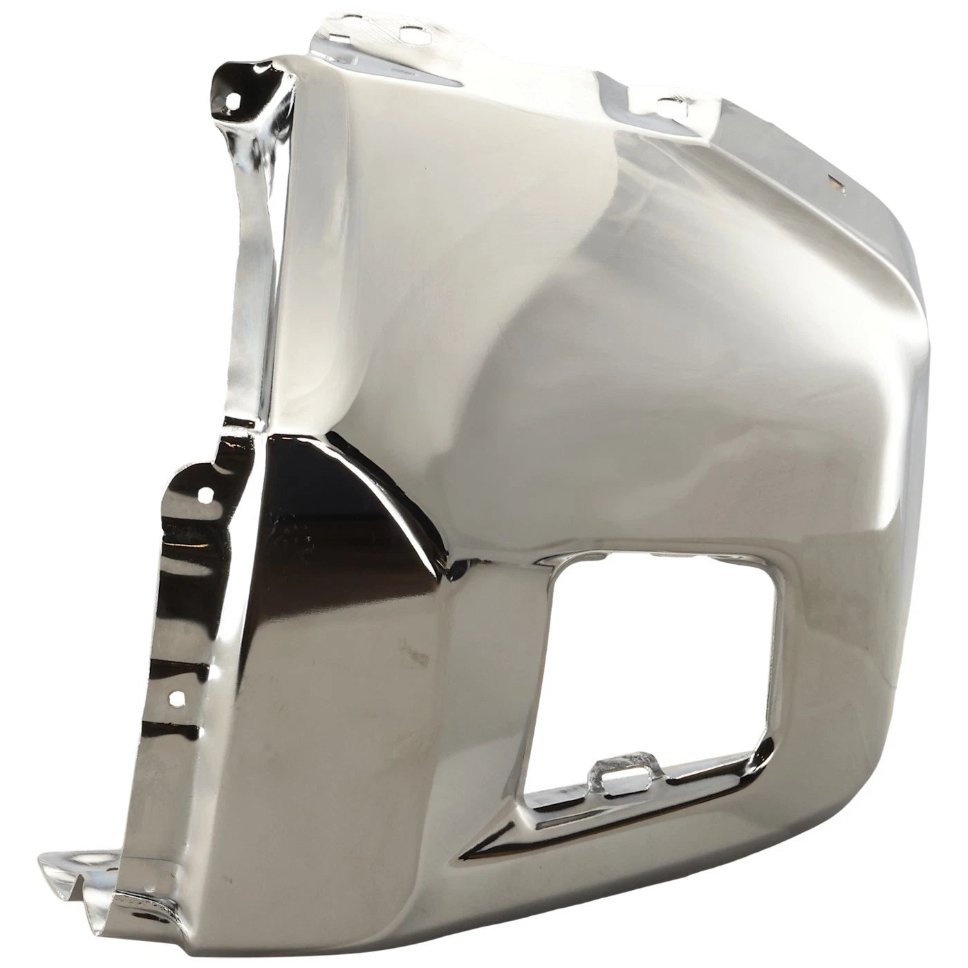 Bumper End For 2014-2021 Toyota Tundra Front Right Side Chrome Steel 521120C040