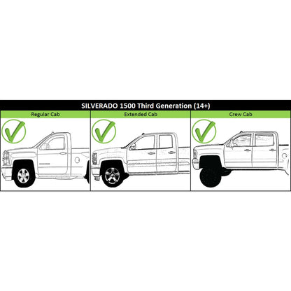 Tailgate For 14-16 Chevrolet Silverado 1500 GMC Sierra 1500 with Camera Hole