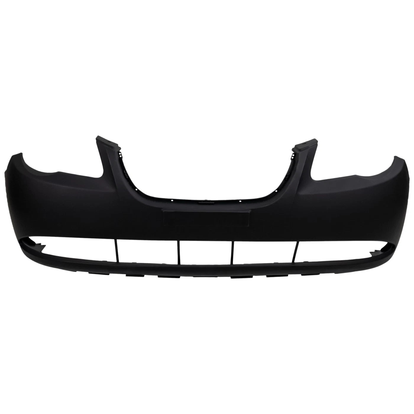 Front Bumper Cover For 2007-2010 Hyundai Elantra Sedan With Fog Lamp Holes