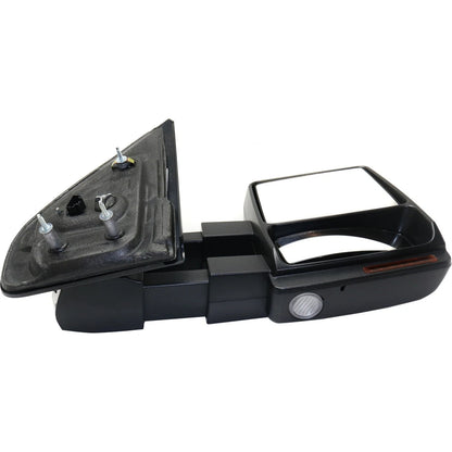 Tow Mirror For 07 2014 Ford F150 Right Side Power Heated Blind Spot Puddle Light