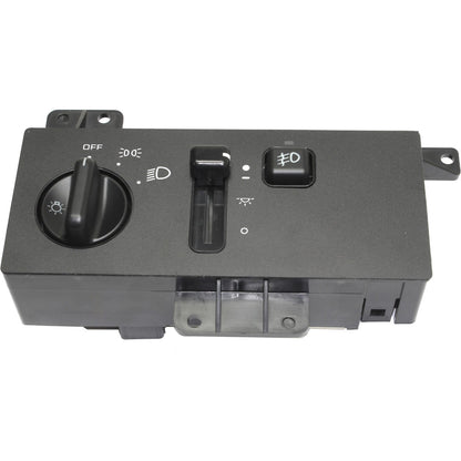 Headlight Switch For 1994-1998 Jeep Grand Cherokee Black With Fog Light HLS1002