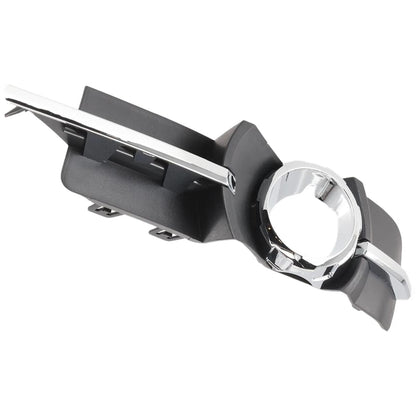 Fog Light Trim Set For 2008-2012 Chevy Malibu Left & Right Black and Chrome 2Pc