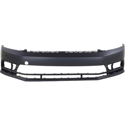 Front Bumper Cover For 2015-2018 Volkswagen Jetta Primed VW1000221 5C6807217NGRU