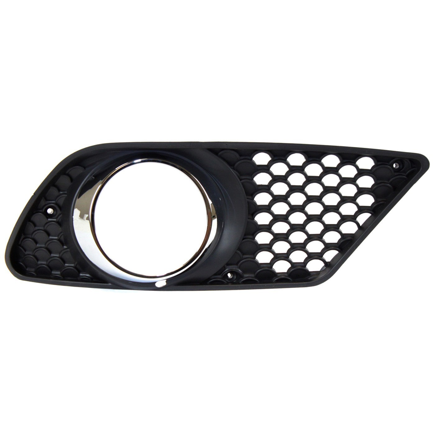 Fog Light Trim For 2008-2011 Mercedes Benz C300 Right w/ chrome ring