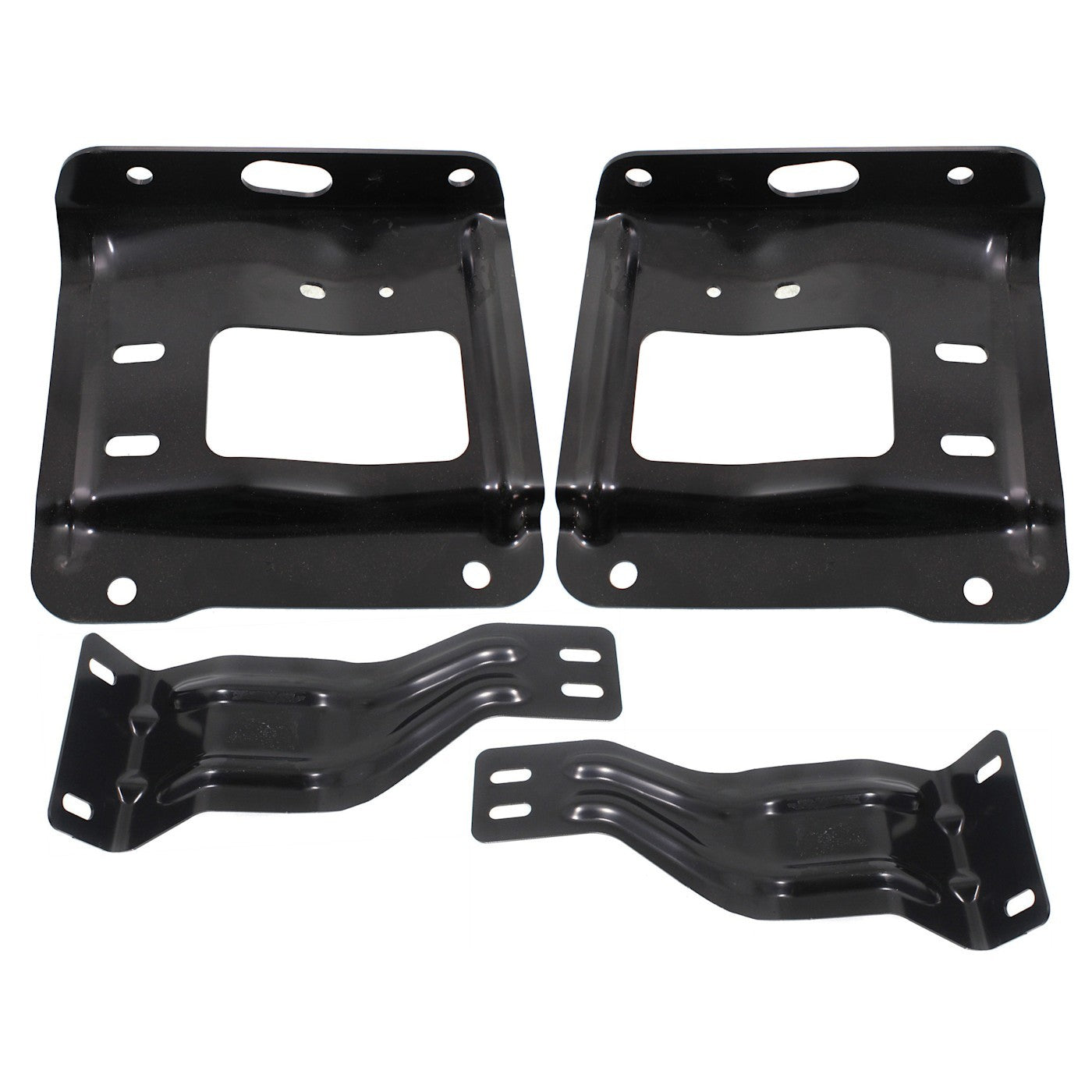 Set of 4 Bumper Bracket For Ford F-250 Super Duty 2011-2016 Front Driver Side