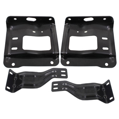 Set of 4 Bumper Bracket For Ford F-250 Super Duty 2011-2016 Front Driver Side