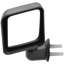 Mirror For 2007-2010 Jeep Wrangler (JK) Left Manual Folding Textured Black