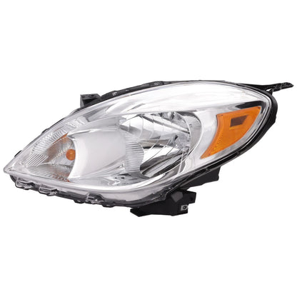 Halogen Headlight Set For 2012-2014 Nissan Versa LH and RH Side with Bulbs Sedan