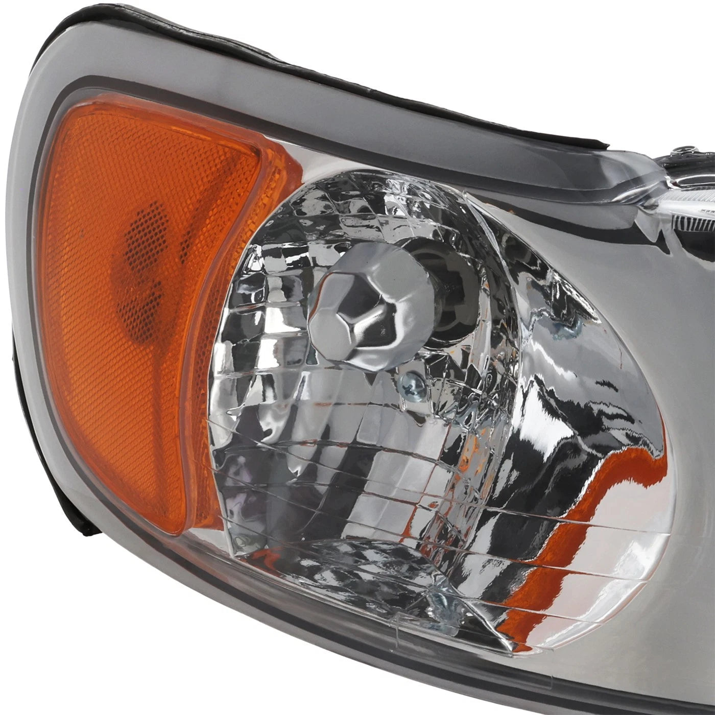 Passenger Side Headlight For Lincoln Town Car 1998-2002 Halogen with Bulb(s)