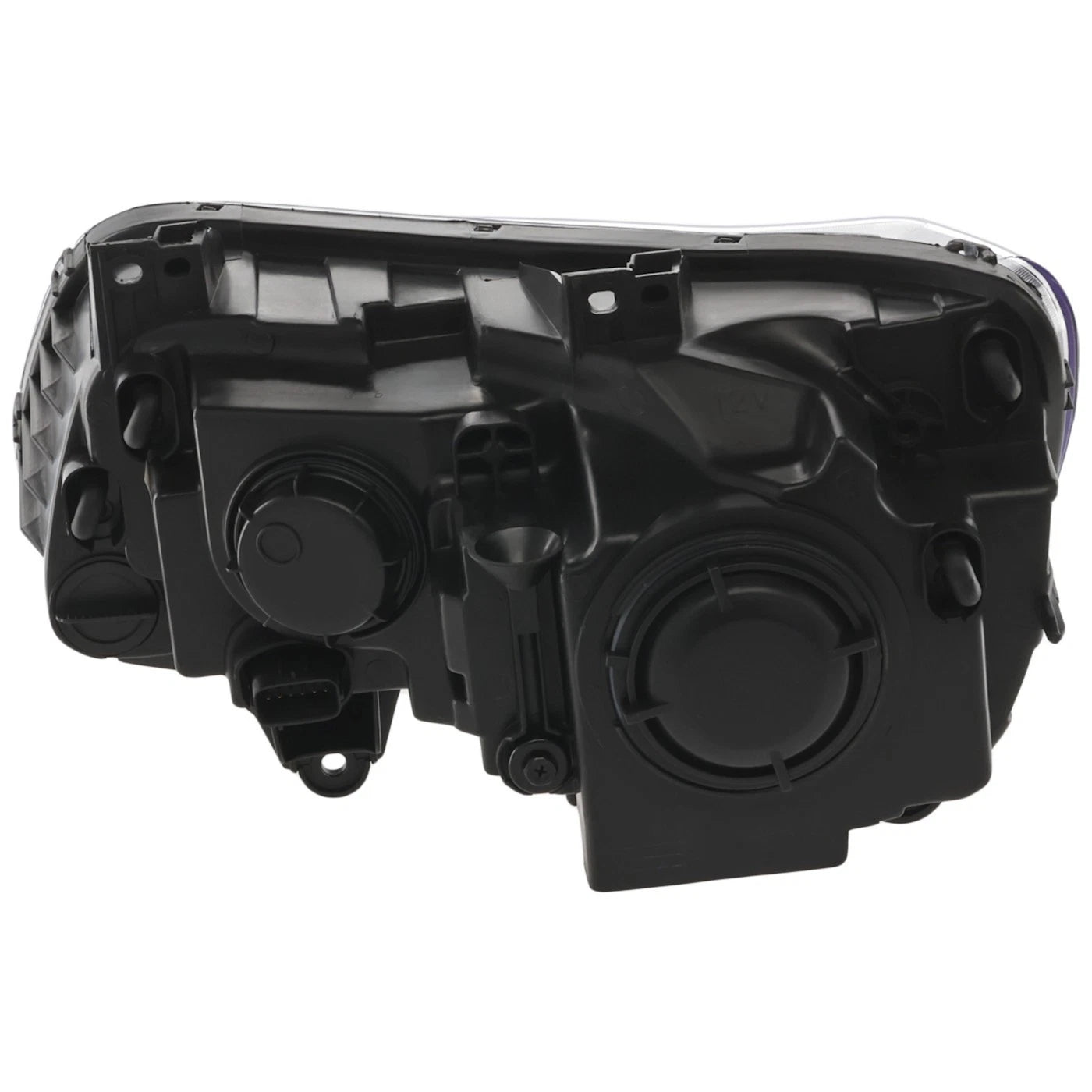 Headlight For 2012 2013 2014 Chrysler 300 Right Black Bezel With Bulb