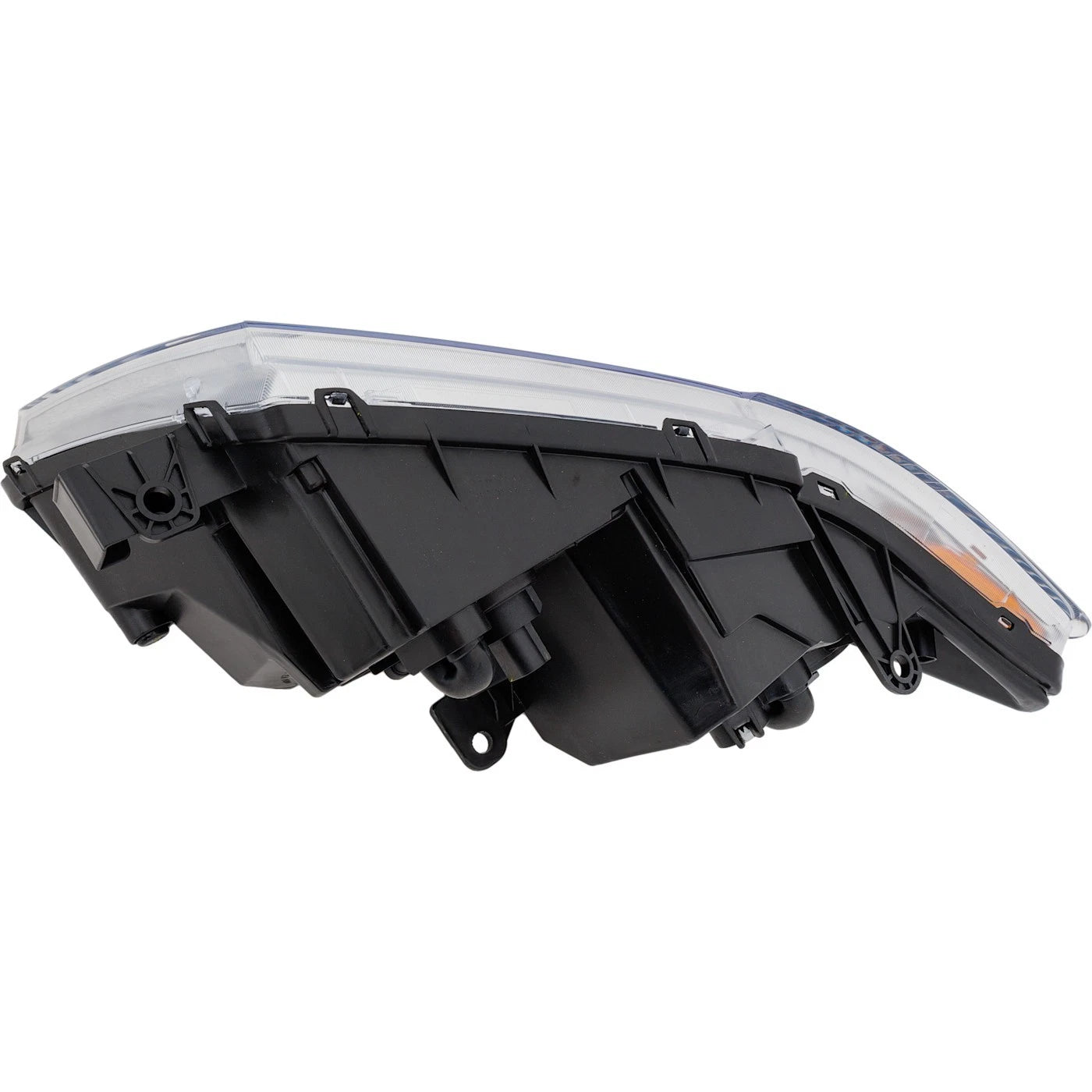 Headlight For 2009-2020 Dodge Journey Passenger Side Right Chrome With Bulb
