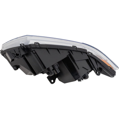Headlight For 2009-2020 Dodge Journey Passenger Side Right Chrome With Bulb