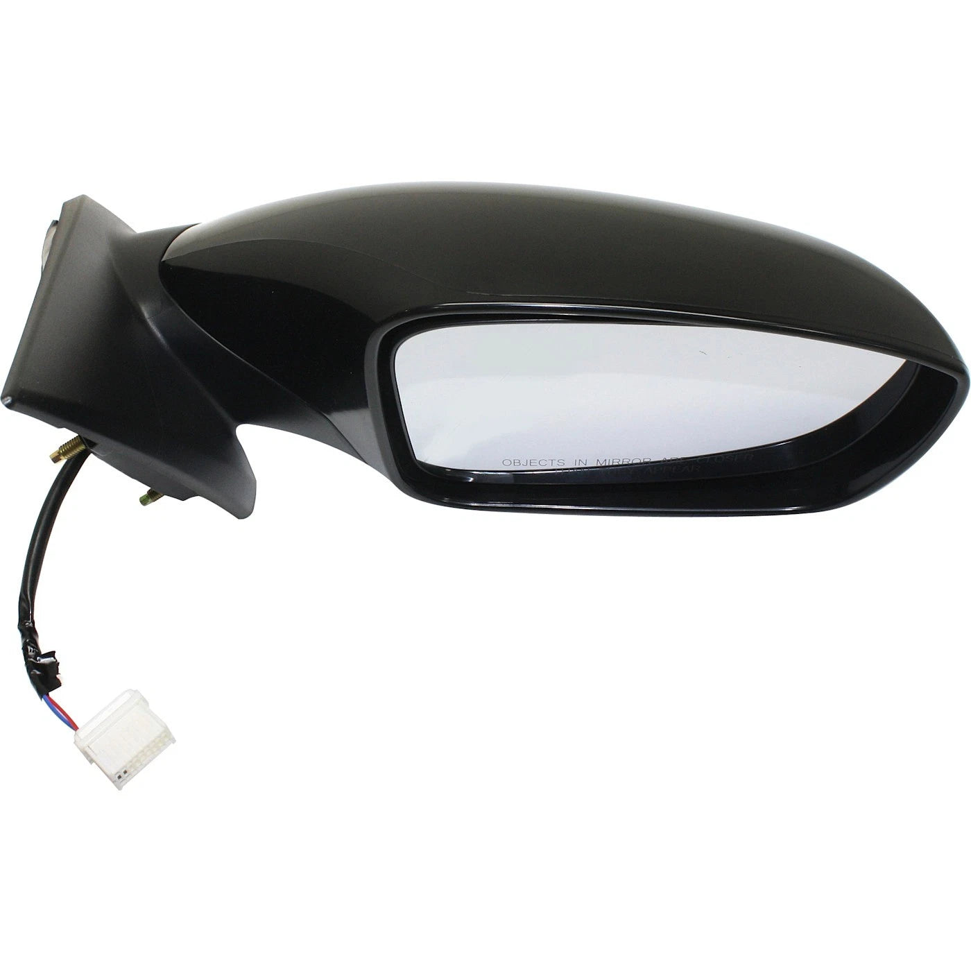 Mirror For 2011-2014 Hyundai Sonata Passenger Side Paintable Manual Folding