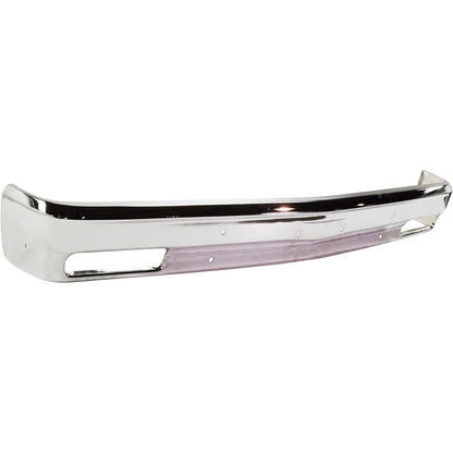 1-Piece Front Bumper For Chevrolet S10 1982-1993 Bright Replaces# 14033726