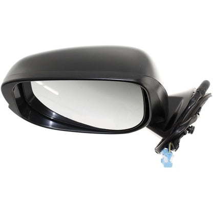 Power Mirror For 2009-2014 Honda Fit Driver Side Paintable Manual Folding