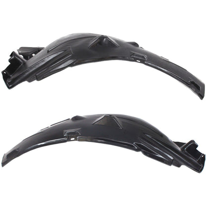 Front Left and Right Side Fender Liner Set For 08-13 Infiniti G37 Rear Section