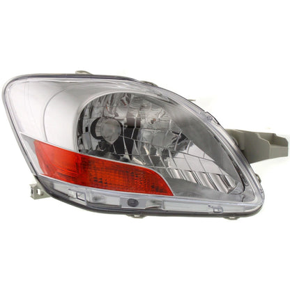 Headlight Set For 2007-2011 Toyota Yaris Sedan Left and Right 2Pc