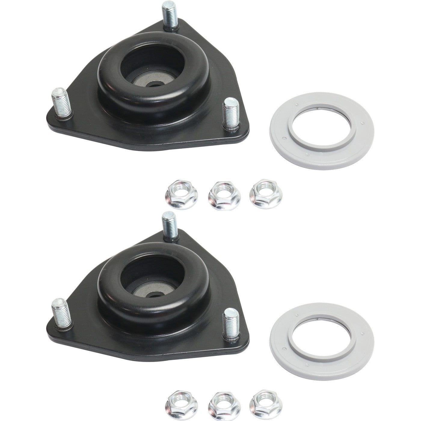 Front Shock and Strut Mount Set For 2008-2017 Mitsubishi Lancer Set of 2 SM5657