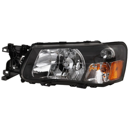 Headlight Assembly Set For 2005 Subaru Forester Left Right Composite With Bulb