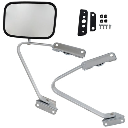 Mirror Set For 1980-96 Ford F-150 1980-97 F-250 F-350 Manual Folding Left Right