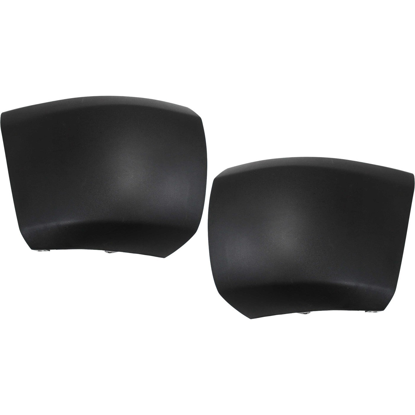 Front Bumper End Set For 2007-13 Chevy Silverado 1500 Textured 15838398 15838397