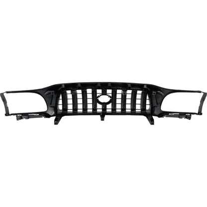 Grille For 2001-2004 Toyota Tacoma Textured Black Plastic