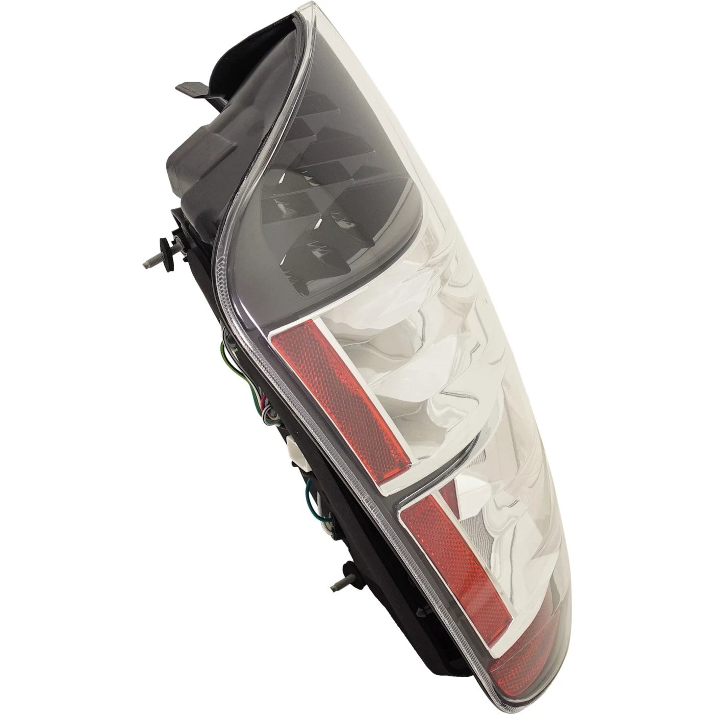 Halogen Tail Light Set For 2004-2005 Toyota Prius Clear/Red Lens w/ Bulb 2Pcs
