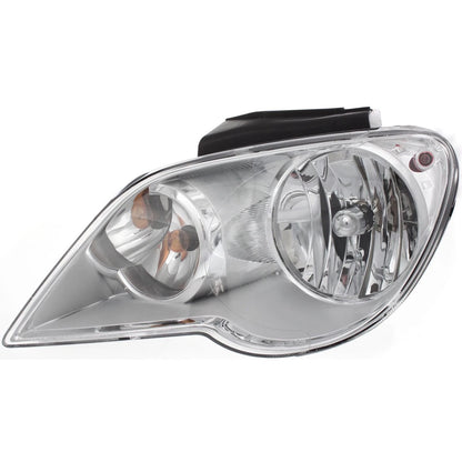 Headlight Set For 2007-2008 Chrysler Pacifica Left and Right With Bulb 2Pc