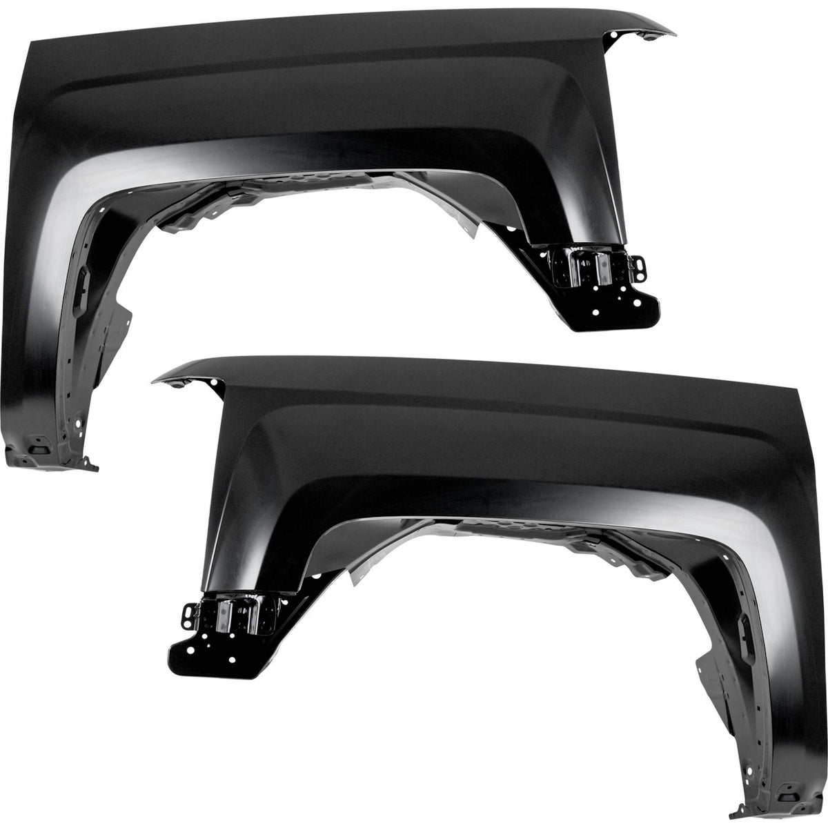 Fender For Chevrolet Silverado 1500 2014-2018 Front Left and Right Assembly