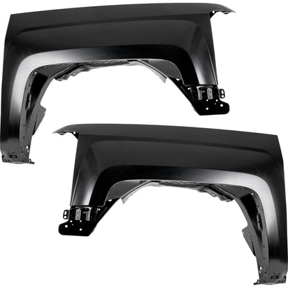 Fender For Chevrolet Silverado 1500 2014-2018 Front Left and Right Assembly