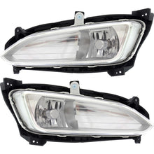 Front Driving Fog Light Lamp Assembly LH RH Kit Pair for Hyundai Sante Fe Sport