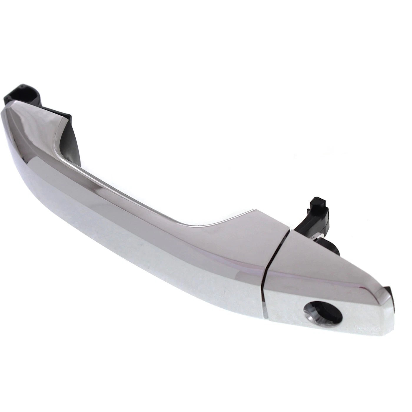 Exterior Door Handle Set of 4 For 14-18 Chevrolet Silverado 1500 Chrome Plastic