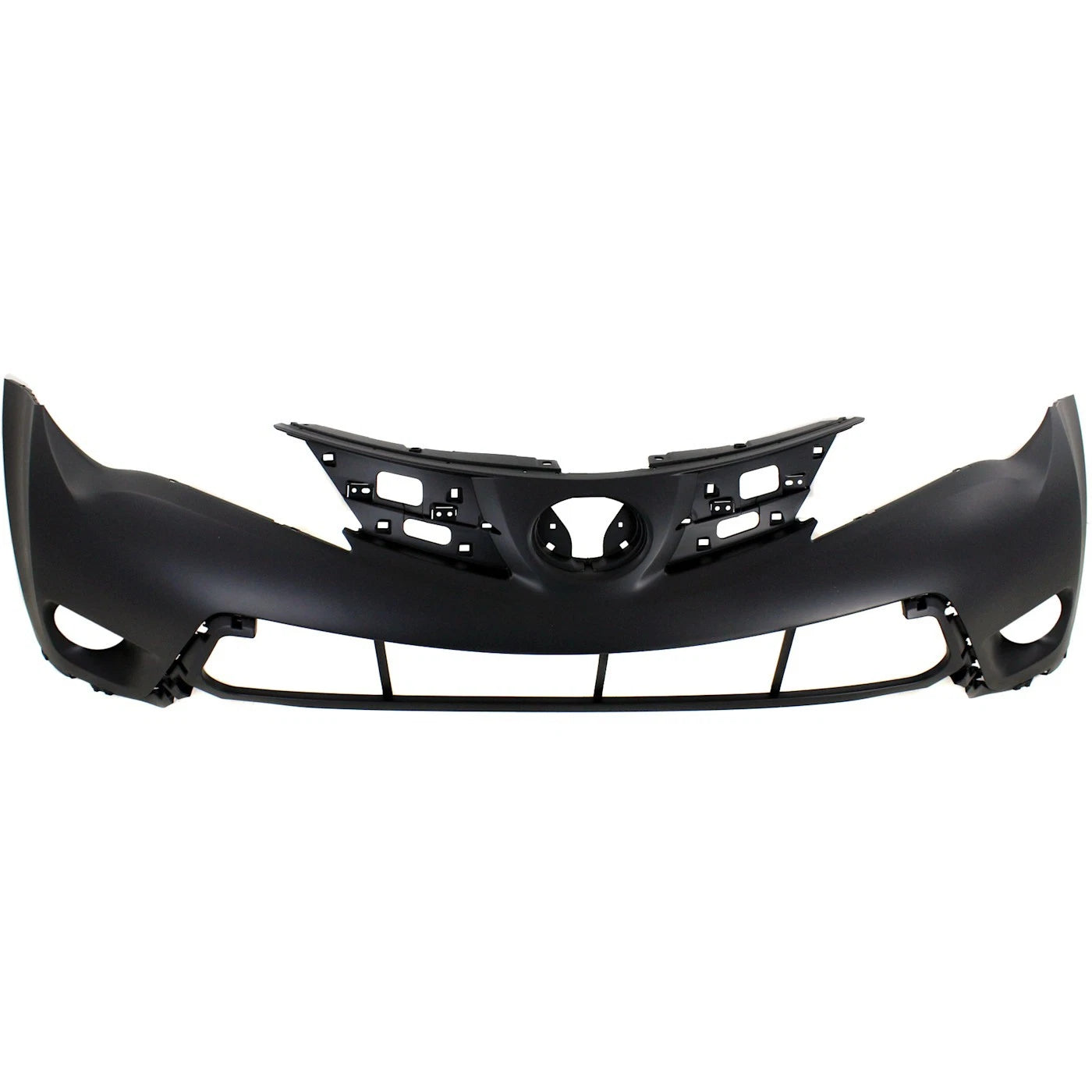 Bumper Covers Fascias Set Front Upper and Lower For 2013-15 Toyota RAV4 LE Model