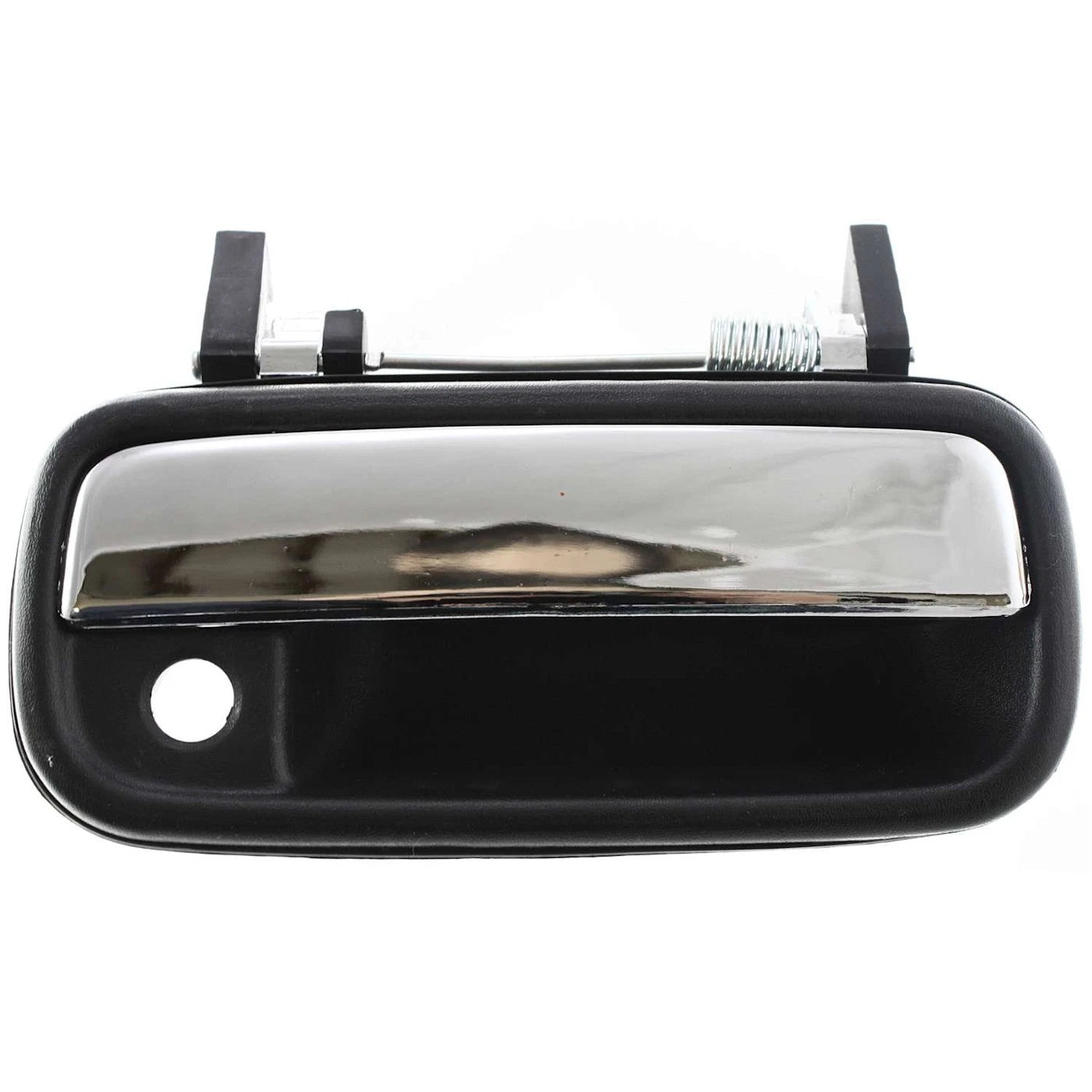 Exterior Door Handle For 1989-1995 Toyota Pickup Front Extended Cab Black Chrome