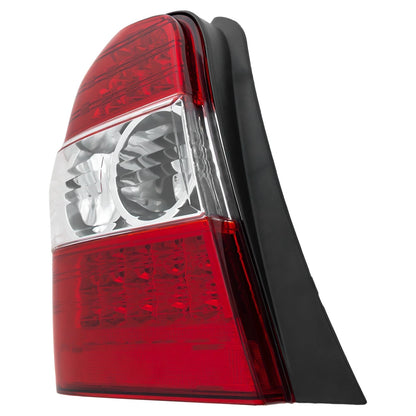 Tail Light for 2006-2007 Toyota Highlander Left Side Hybrid Model Red/Clear Lens