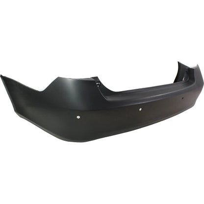 Bumper Cover For 2007-12 Lexus ES350 With Park Sensor Holes Rear Plastic Primed