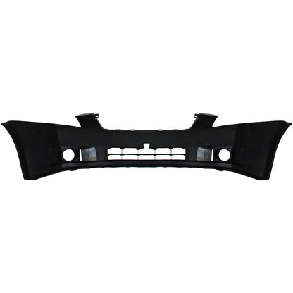 Front Bumper Cover For 2007-2009 Nissan Sentra w/ fog lamp holes Primed