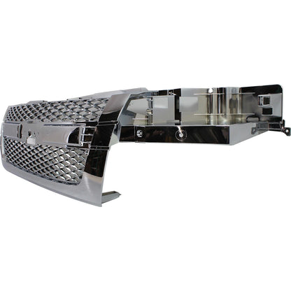 Grille For 2004-2012 Chevrolet Colorado Chrome Plastic
