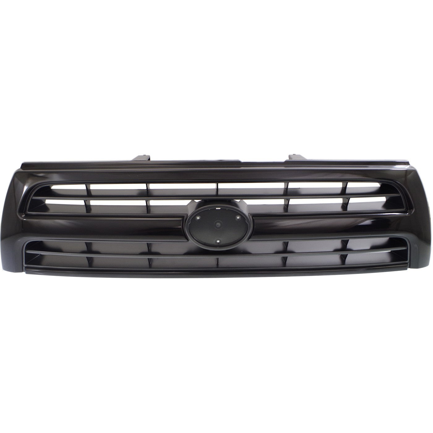 Grille For 99-2000 Toyota 4Runner Black Shell w/ Silver Insert Plastic