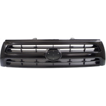 Grille For 99-2000 Toyota 4Runner Black Shell w/ Silver Insert Plastic