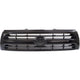 Grille For 99-2000 Toyota 4Runner Black Shell w/ Silver Insert Plastic
