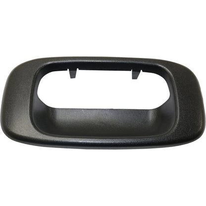 Tailgate Handle Bezel For 99-2006 Chevrolet Silverado 1500 Set of 2 Black