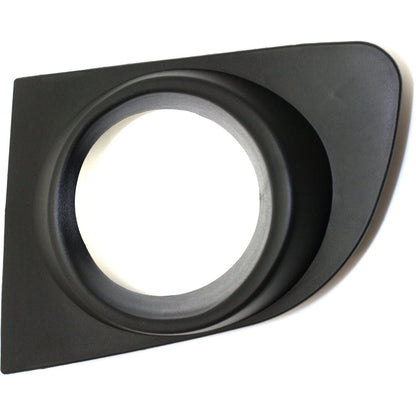 Fog Light Trim Set For 2007-2012 Nissan Sentra Left & Right Textured Black 2Pc